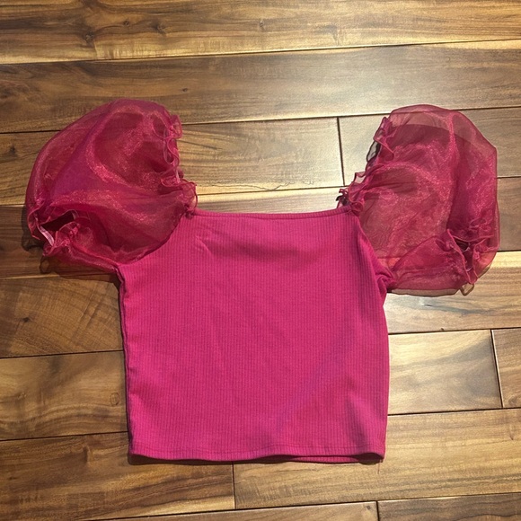 Altar'd State Pink Crop Top - Picture 3 of 5